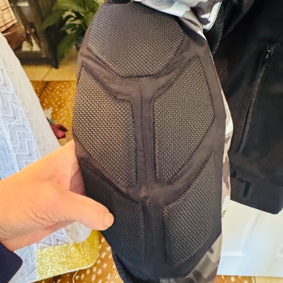 Hein Gericke Motorcycle Jacket Turtle Protector Armor Removable Lining Camo M - Picture 7 of 16